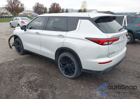 2022 Mitsubishi Outlander Black Edition S-Awc/Se 2.5 S-Awc/Se Launch Edition S-Awc из США, поврежденный, VIN JA4J4UA8XNZ089481